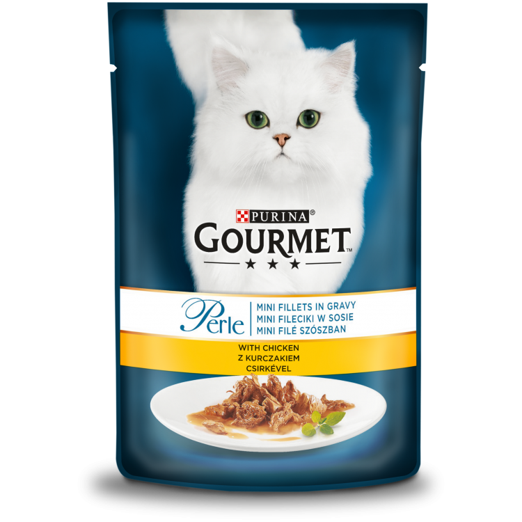 Gourmet perle pui in sos 85gr