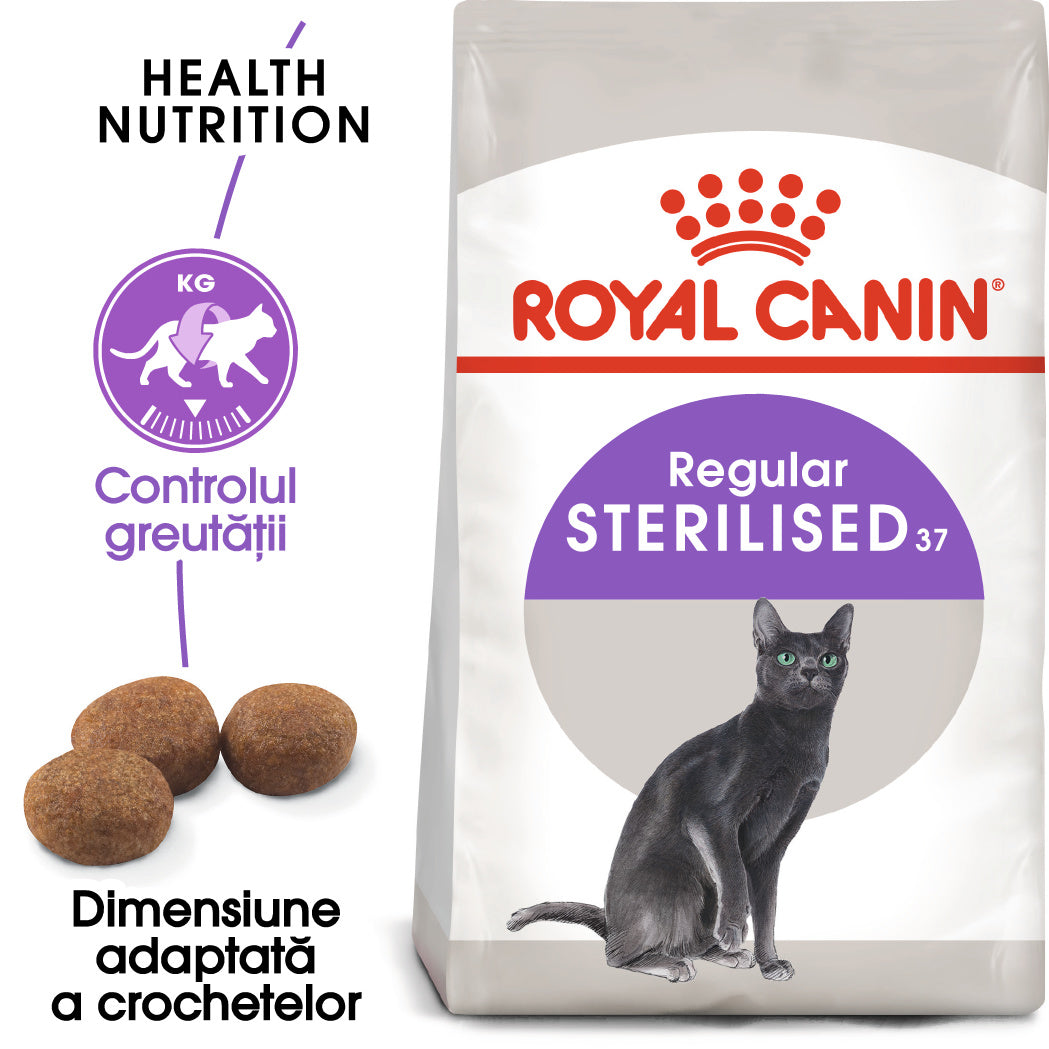 ROYAL CANIN Sterilised – Hrană uscată pentru pisici adulte sterilizate (1–7 ani)