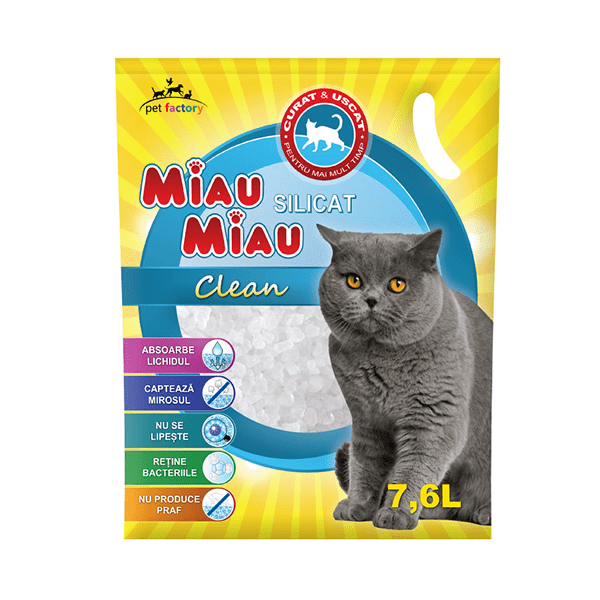 Miau Miau CLEAN Silicat 7.6L Adavet-min