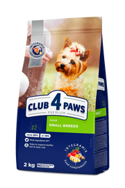 Club 4 Paws Hrana uscata caini de talie mica, 2kg