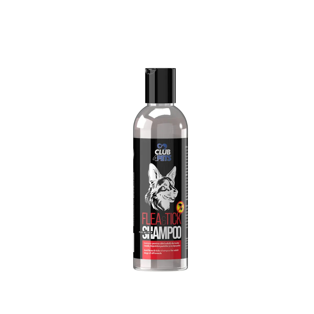 Sampon antiparazitar câini repelent, 250ml 4clubpets