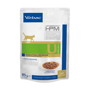 Virbac Veterinary HPM Urology Cat Wet Food 12x85g – Hrană umedă pisici pentru cristale de struvit și oxalat