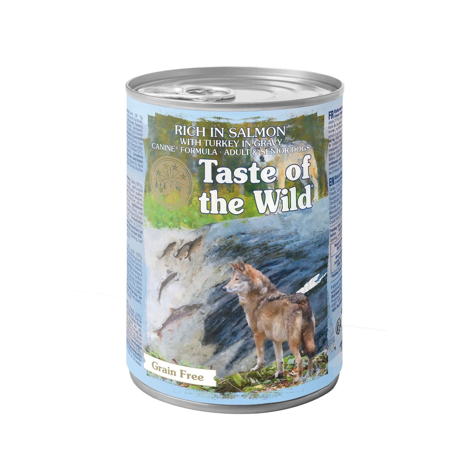 Taste of the Wild Dog Conserva cu Somon si Curcan in Sos 390 Gr