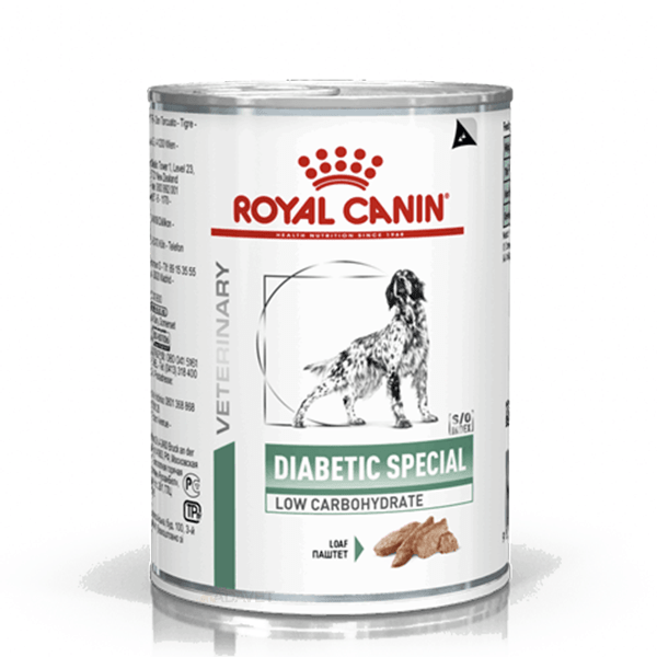 ADAVET Royal Canin DIABETIC SPEC LOW CARB DOG CAN 410g-min