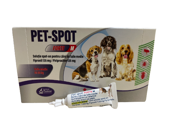 Pet Spot Forte Caini M, 1 Pipeta