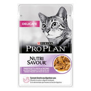 07613287107824_1PRO PLAN DELICATE NUTRISAVOUR cu Curcan 85 g_1_0