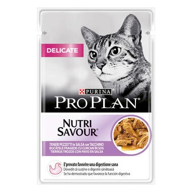 07613287107824_1PRO PLAN DELICATE NUTRISAVOUR cu Curcan 85 g_1_0