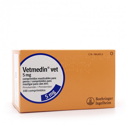 Vetmedin vet 5 mg 100 cp