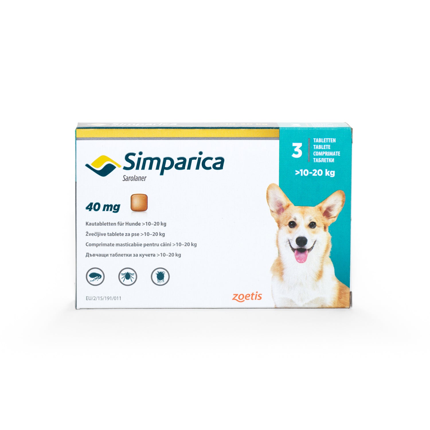 simparica 40mg 10-20kg