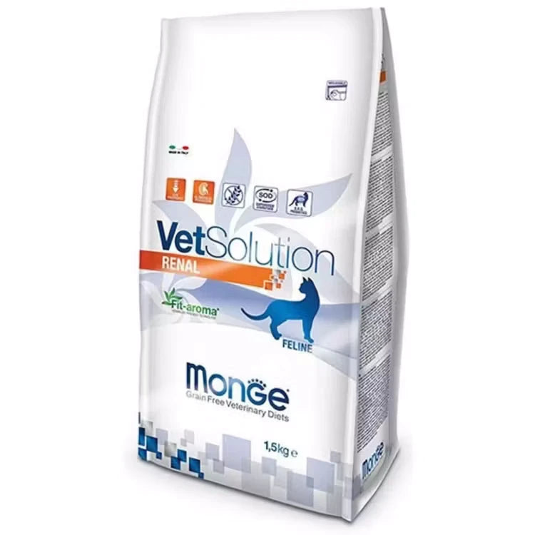 MONGE Vet Solution Cat Renal hrana dietetica pentru pisici cu afectiuni renale 1,5 kg