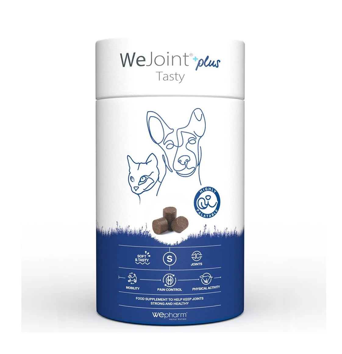 WeJoint Plus Tasty Small Breeds & Cats – 30 tablete masticabile
