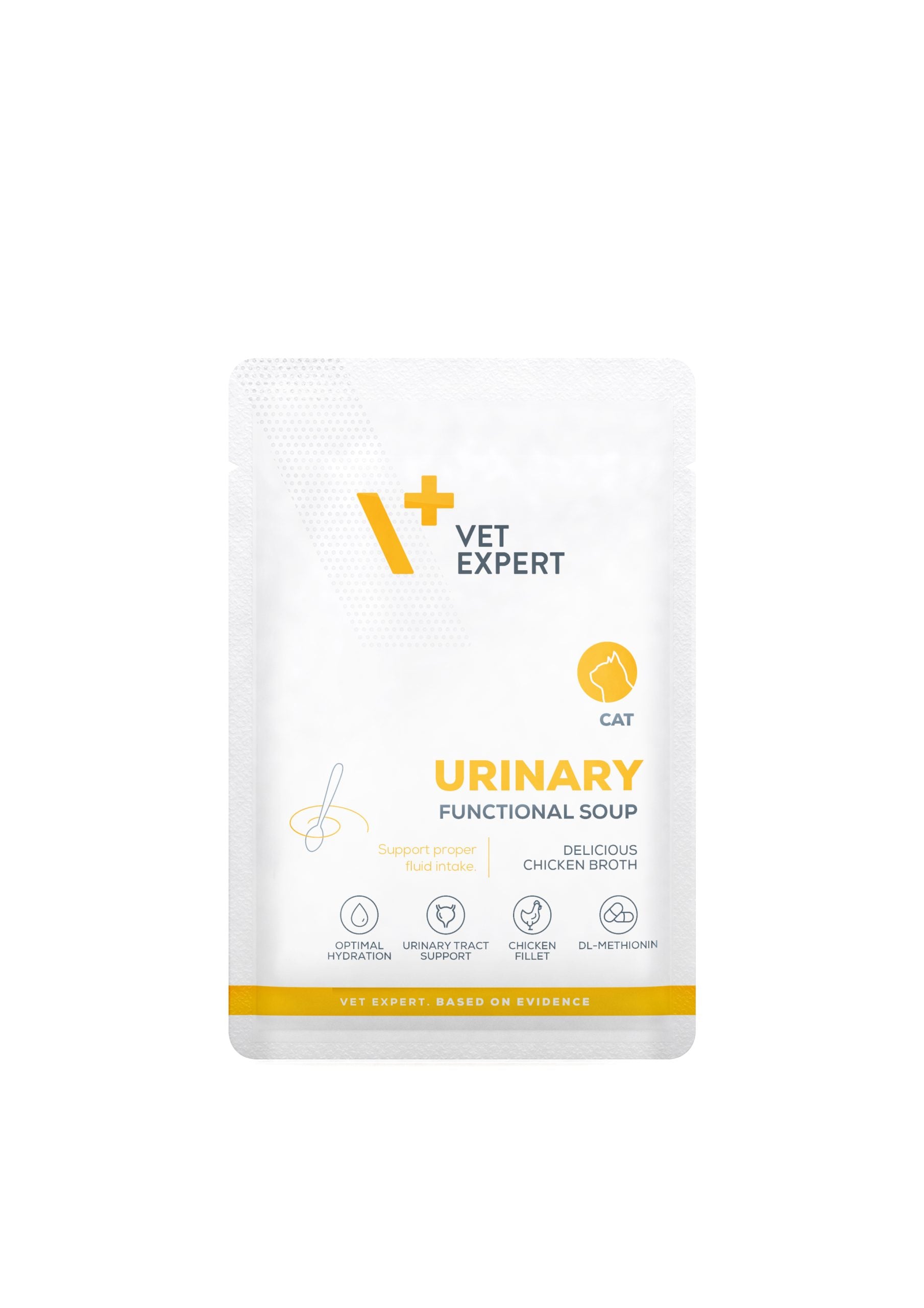 4T Dieta FUNCTIONAL SOUP Urinary pentru Pisici VetExpert, Hrana Complementara, Plic 40 g