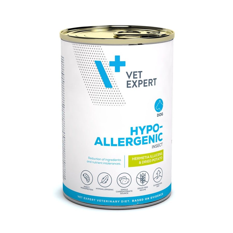 4T Dieta Veterinara, Hypoallergenic, Dog, Insect, 375 g