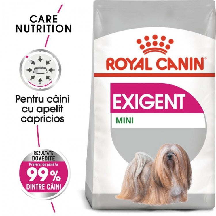 ROYAL CANIN Mini Exigent – Hrană uscată pentru câini de talie mică, cu apetit capricios