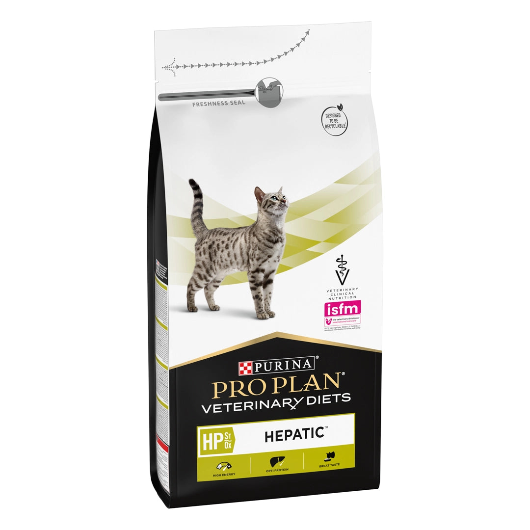 _PURINA® PRO PLAN® VETERINARY DIETS HP StOx Hepatic, hrană uscată pentru pisici 1_0