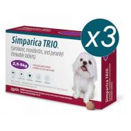 Simparica trio 3 comprimate
