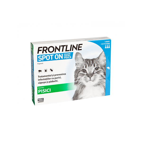 FRONTLINE Spot On pisică 3 pipete-min