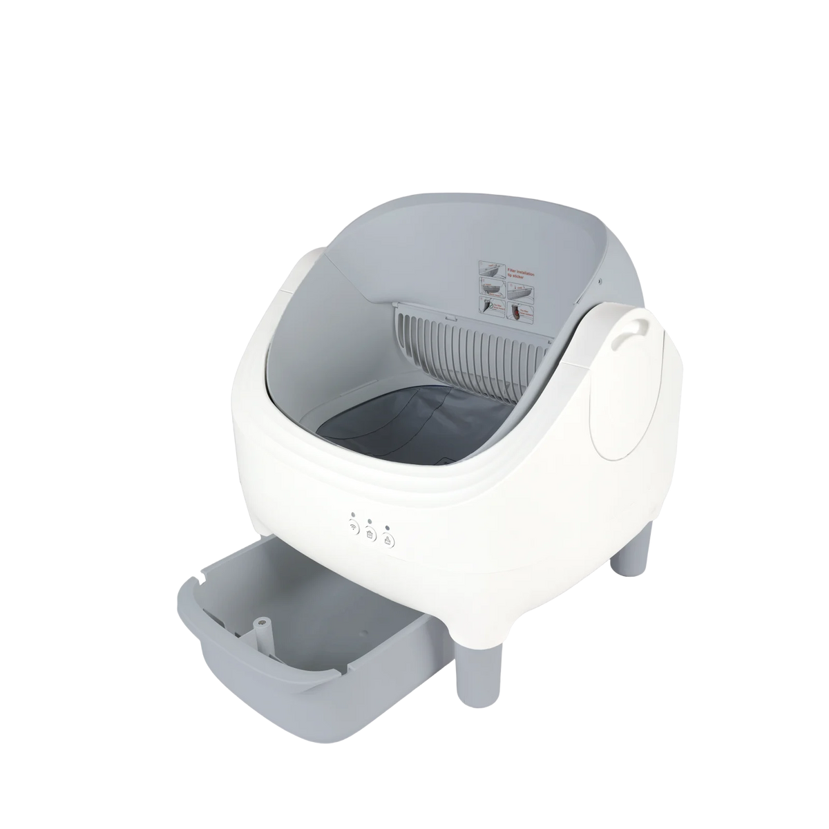 AFP Go Fresh Meow IQ Smart Litter Box – Litieră inteligentă cu autocurățare pentru pisici