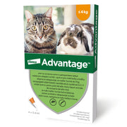 Advantage 40 Pisici/ Iepuri x 4 Pipete