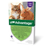 Advantage 80 4-8kg Pisica/Iepure, 4 pipete