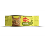 Conserva Pisici Miau Miau Mousse cu Rata, 80g - Hrana Umeda Premium