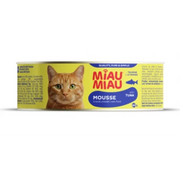 Conserva Pisici Miau Miau Mousse cu Ton, 80g - Hrana Umeda Gourmet pentru Adulti