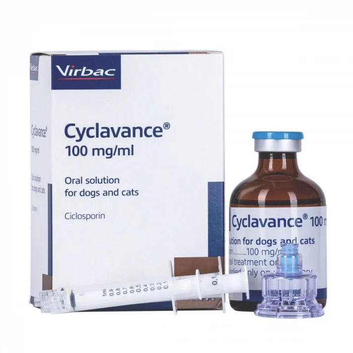 Cyclavance 100 mg/ml – Soluție orală pentru câini și pisici, 15 ml