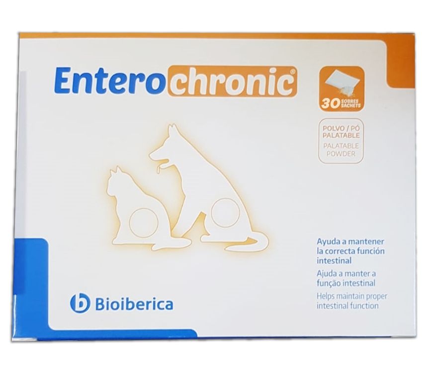 Entero-Chronic supliment pentru câini și pisici cu tulburări intestinale, 30 plicuri