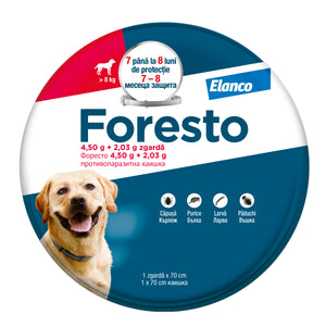 Foresto Zgarda Antiparazitara Caine 70cm