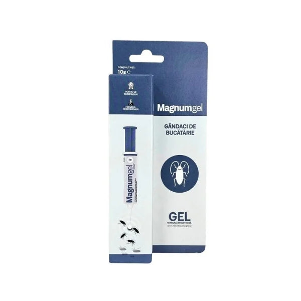 Gel Insecticid pentru Gândaci Magnum Gel, Momeală Profesională, 10 g