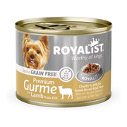 Hrana Umeda pentru Caini de Talie Mica Royalist Grain Free, Miel in Jeleu, Conserva 200g
