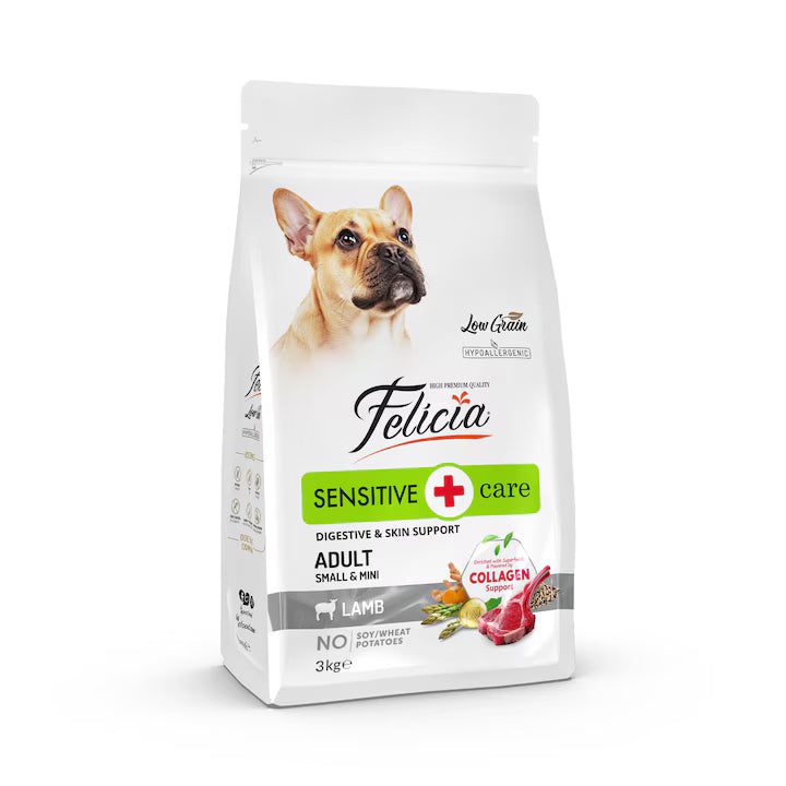 Hrana Uscata Caini Talie Mica Felicia Sensitive Miel, 3kg
