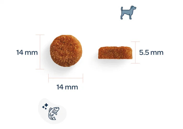 Hrană uscată pentru câini adulți de talie medie Marly & Dan 12 kg – Somon proaspăt și ton, formulă holistică fără cereale