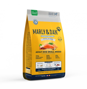 Hrană uscată pentru câini adulți de talie mică Marly & Dan 1,5 kg – Somon proaspăt, Omega-3 și formulă fără cereale