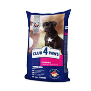 Hrană uscată premium Club 4 Paws Junior Large Breed cu pui, pentru căței de talie mare, 14kg