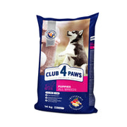 Hrană uscată premium Club 4 Paws Puppy, pentru căței, 14kg