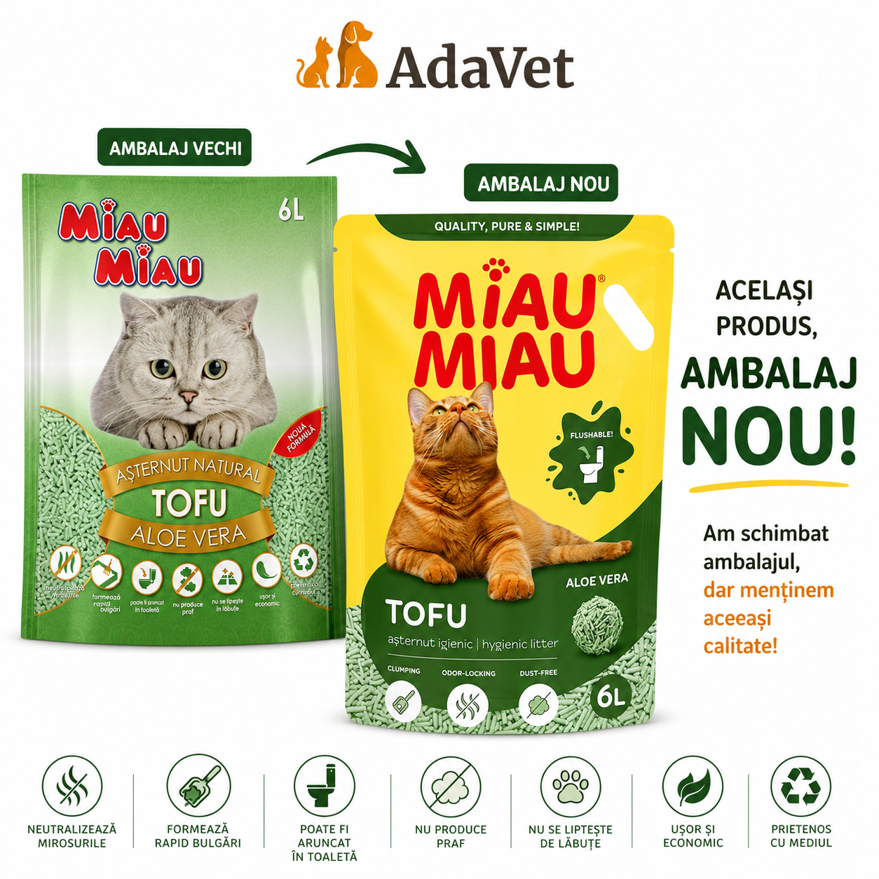 6L Tofu Aloe Vera, Miau Miau