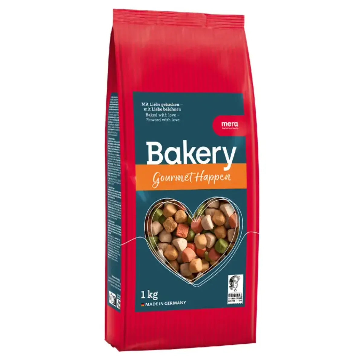 MERA Bakery Gourmet Happen 1 kg – Biscuiți cu carne și legume pentru câini adulți