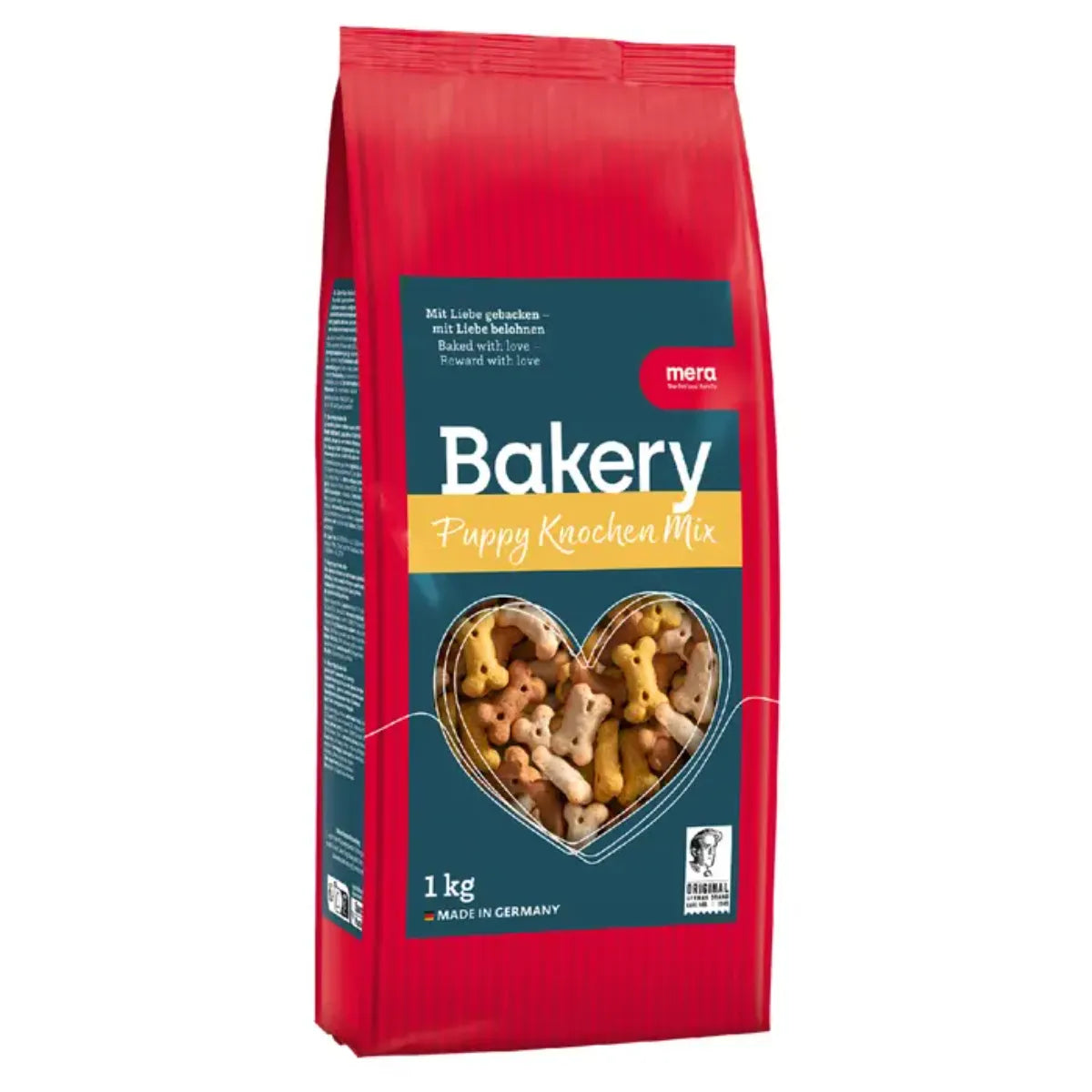 MERA Bakery Puppy Knochen Mix 1 kg – Recompense cu carne pentru câini juniori