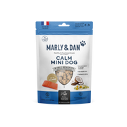 Marly & Dan Soft & Chewy Calmness pentru Câini, 50 g – Suplimente Masticabile cu Somon, Mușețel și L-Triptofan pentru Calm și Relaxare