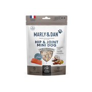 Marly & Dan Soft & Chewy Hip & Joint pentru Câini, 50 g – Suplimente Masticabile cu Somon, Glucozamină și Condroitină pentru Articulații