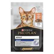 PURINA PRO PLAN Indoor în Sos cu Somon, hrană umedă pentru pisici 85gr