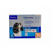 Pipete Antiparazitare Câini Talie Mică Effipro Duo S (2-10 kg) - 4 pipete
