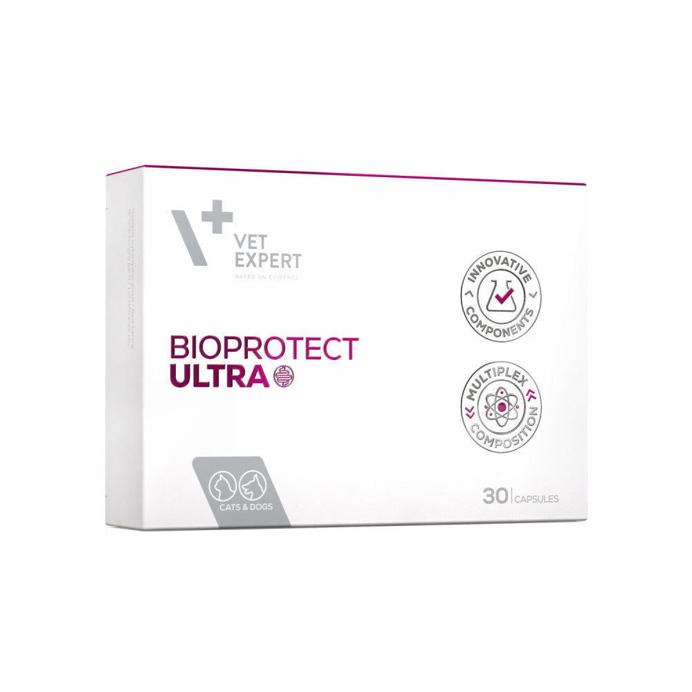 Probiotic Câini și Pisici BioProtect Ultra VetExpert 30 Capsule