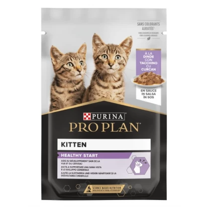 Purina Pro Plan Cat Plic Nutrisavour Kitten Curcan 85 g