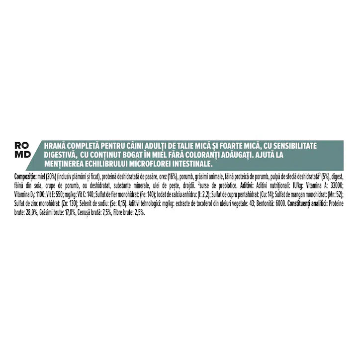 Purina Pro plan small&mini adult cu miel