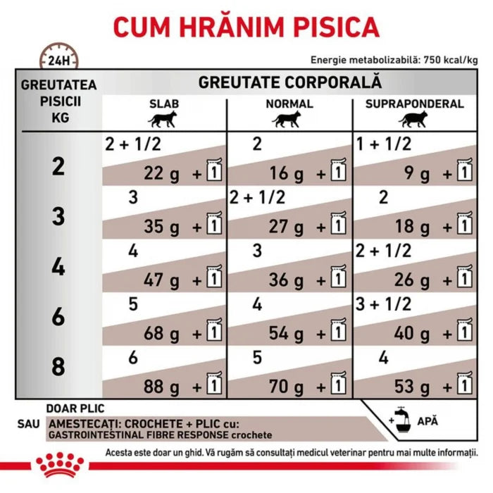 Royal Canin Gastrointestinal Fibre Response Cat 12x85 g – Hrană umedă dietetică pentru pisici