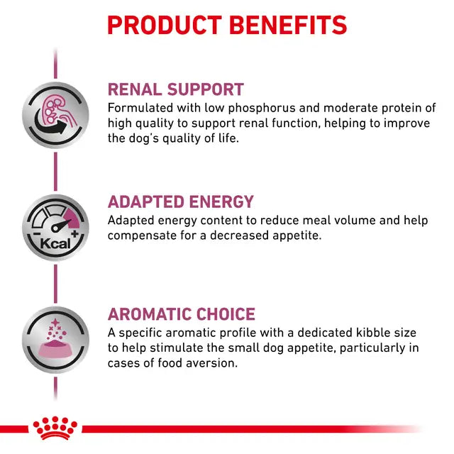 Royal Canin Renal Small Dog 3,5 kg – Hrană dietetică pentru câini de talie mică