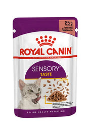 Royal Canin Sensory Taste – Hrană umedă pentru pisici adulte, 12x85g