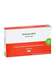 SOFCANIS B12 40 comprimate – Supliment cu Vitamina B12 pentru Câini și Pisici